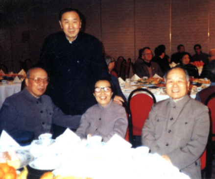 1991年，参加中国科学院春节聚会