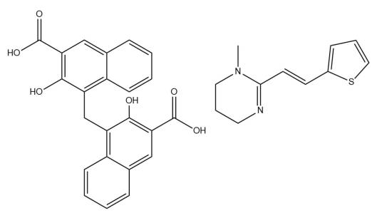 双羟萘酸噻嘧啶