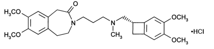 盐酸伊伐布雷定结构式