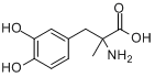 DL-甲基多巴分子结构图