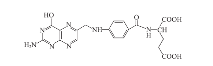 叶酸的化学结构